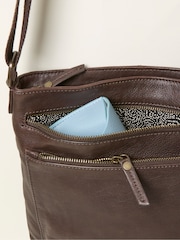 FatFace Allie Chocolate Brown Crossbody Bag - Image 3 of 3