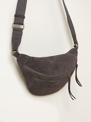 FatFace Grey Suede Sling Bag - Image 3 of 3
