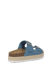 Celtic & Co. Double Buckle Sandals - Image 3 of 6