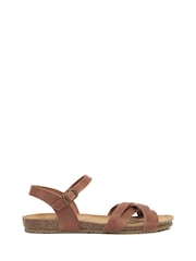 Celtic & Co. Multistrap Open Toe Flat Sandals - Image 1 of 6