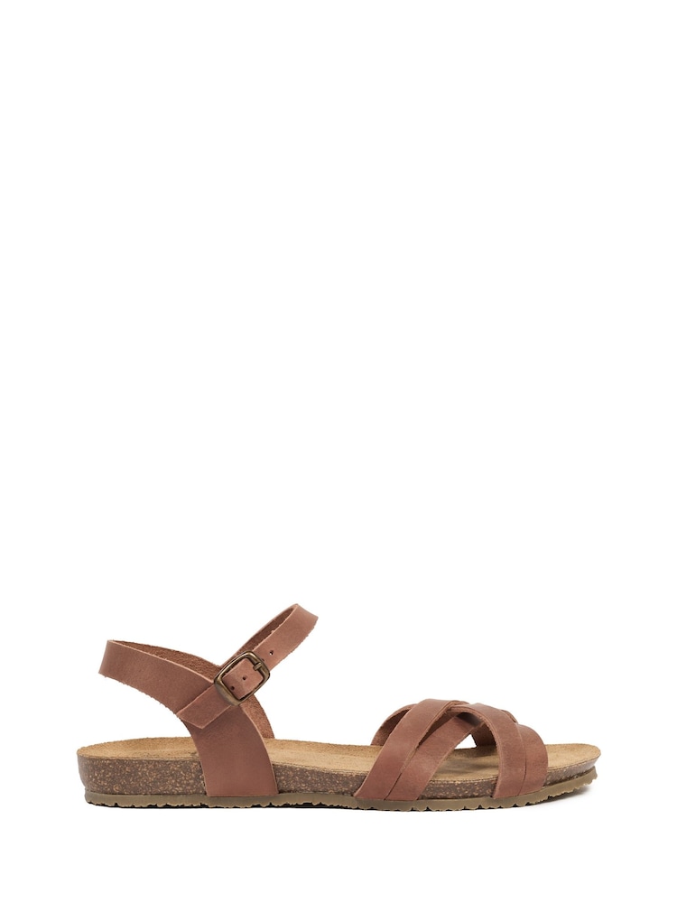 Celtic & Co. Multistrap Open Toe Flat Sandals - Image 1 of 6
