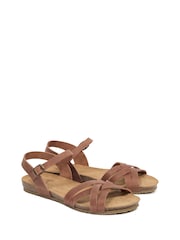 Celtic & Co. Multistrap Open Toe Flat Sandals - Image 3 of 6
