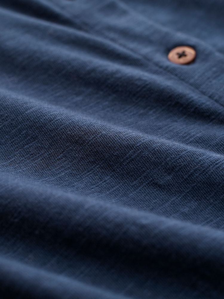 Celtic & Co. Slub 100% Cotton Jersey Shirt Dress - Image 5 of 5