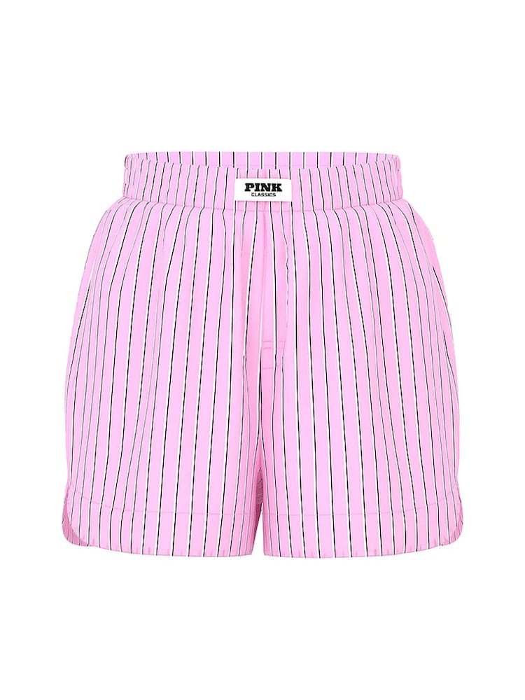 Victoria's Secret PINK Pink Lollipop Stripe Boyfriend Boxer Pyjama Shorts - Image 3 of 3