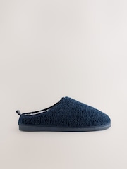 Navy Borg Mule Slippers - Image 3 of 7
