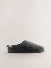Grey Borg Mule Slippers - Image 2 of 5