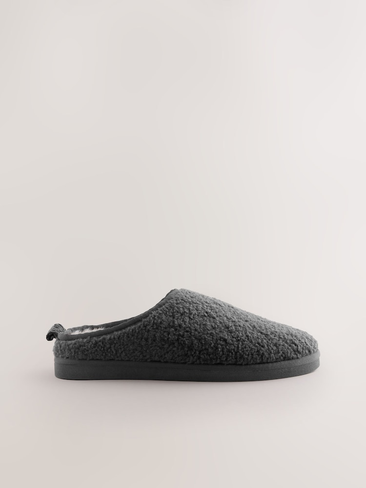 Grey Borg Mule Slippers - Image 2 of 5