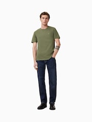 AllSaints Opt Wht/Green/Blk 100% Organic Cotton Brace Crew T-Shirts 3 Pack - Image 6 of 7