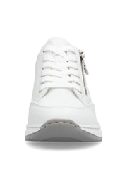 Rieker Womens Zipper White Shoes - Image 5 of 9