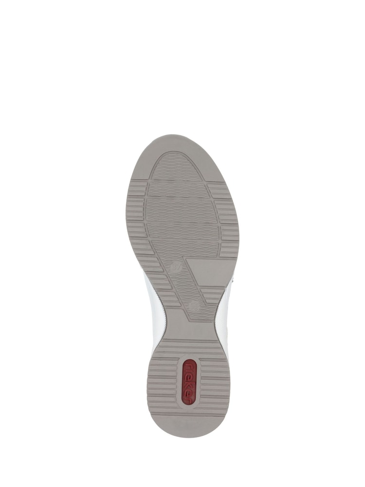 Rieker Womens Zipper White Shoes - Image 9 of 9