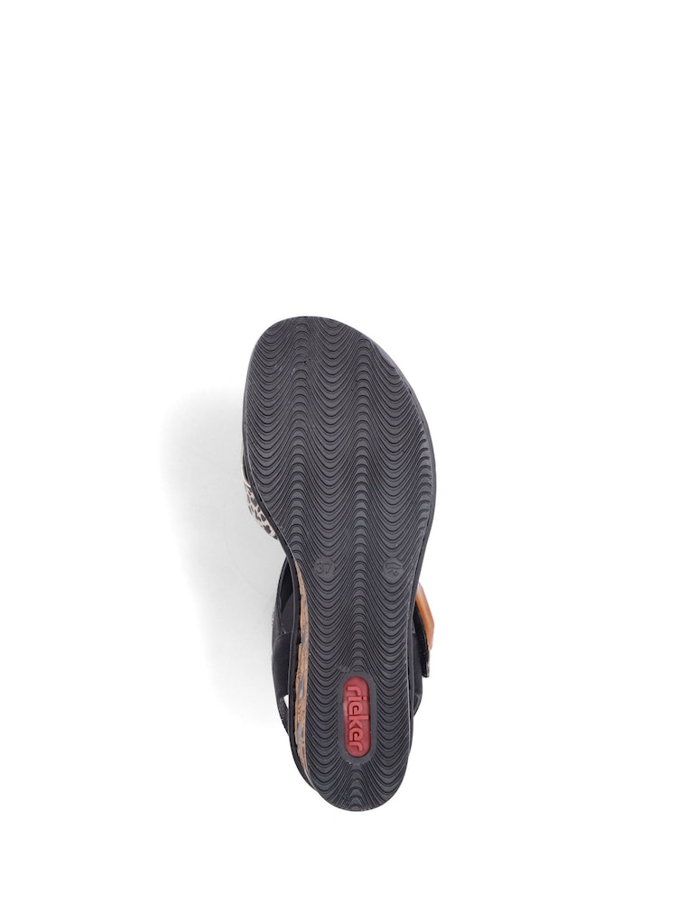 Zapatos negros de mujer con gancho y trabilla de Rieker - Imagen 7 de 7 Zapatos negros de mujer con gancho y trabilla de Rieker - Imagen 7 de 7