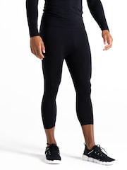 Dare 2b Mens In The Zone II 3/4 Base Layer Black Leggings - Image 2 of 6