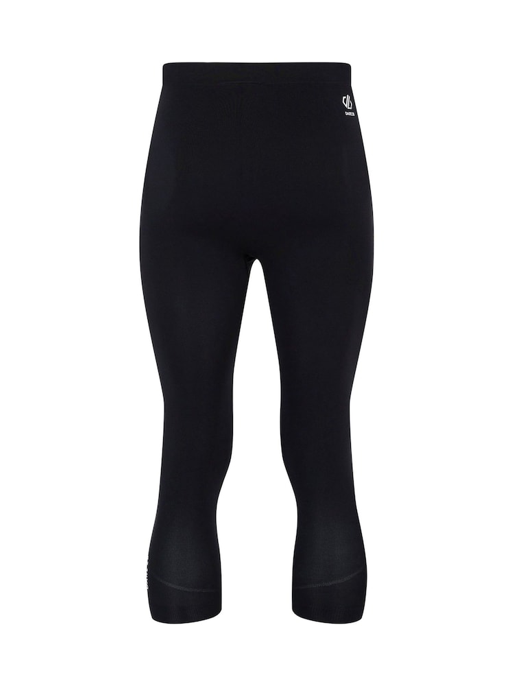 Dare 2b Mens In The Zone II 3/4 Base Layer Black Leggings - Image 6 of 6