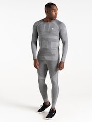 Dare 2b Mens Grey In The Zone III Base Layer Leggings - Image 1 of 3