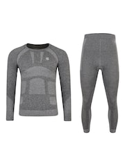 Dare 2b Mens Grey In The Zone III Base Layer Set - Image 5 of 9