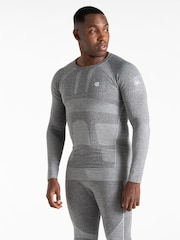 Dare 2b Mens In The Zone III Long Sleeve Base Layer Black Top - Image 1 of 5