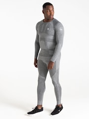 Dare 2b Mens In The Zone III Long Sleeve Base Layer Black Top - Image 2 of 5