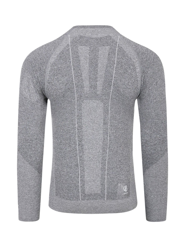 Dare 2b Mens In The Zone III Long Sleeve Base Layer Black Top - Image 5 of 5