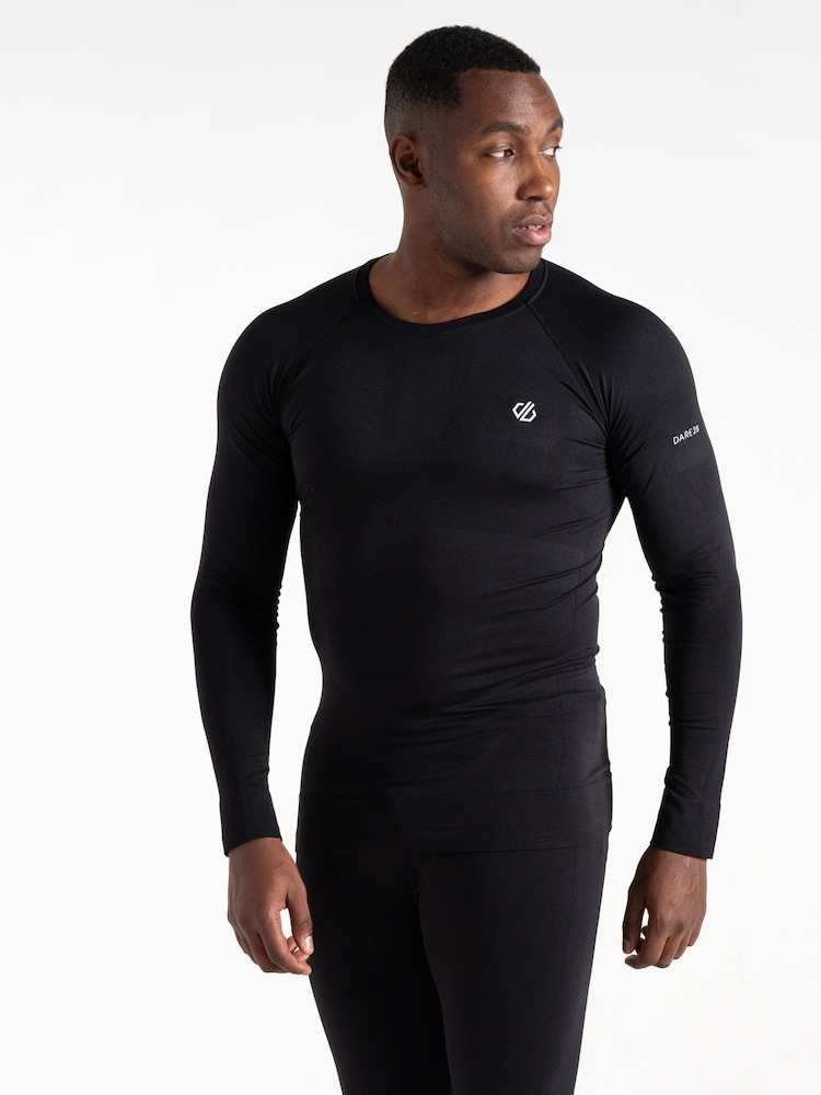 Dare 2b Mens In The Zone III Base Layer Black Leggings - Image 2 of 3