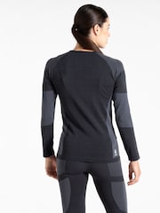 Dare 2b Womens In The Zone III Long Sleeve Black Base Layer Top - Image 2 of 6