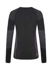 Dare 2b Womens In The Zone III Long Sleeve Black Base Layer Top - Image 6 of 6
