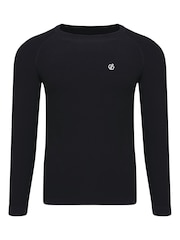Dare 2b Mens In The Zone III Long Sleeve Base Layer Black Top - Image 4 of 6