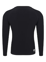 Dare 2b Mens In The Zone III Long Sleeve Base Layer Black Top - Image 6 of 6