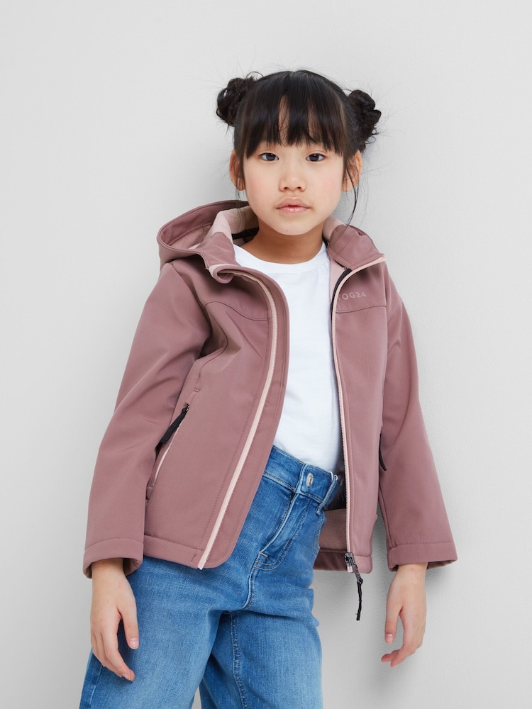 Rosa - Chaqueta con capucha softshell Koroma de Tog 24 - Imagen 1 de 7 Rosa - Chaqueta con capucha softshell Koroma de Tog 24 - Imagen 1 de 7