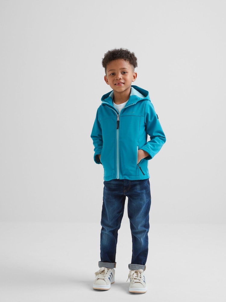 Azul de Chrome - Chaqueta con capucha softshell Koroma de Tog 24 - Imagen 1 de 6 Azul de Chrome - Chaqueta con capucha softshell Koroma de Tog 24 - Imagen 1 de 6