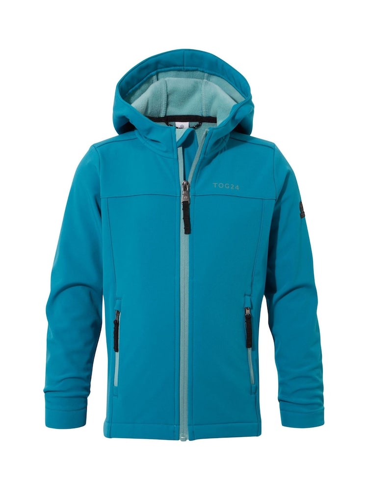 Blå krom - Tog 24 Koroma Softshell Med hætte Jakke - Billede 7 af 7 Blå krom - Tog 24 Koroma Softshell Med hætte Jakke - Billede 7 af 7