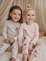 Pink / Purple Fairy Snuggle Pyjamas 2 Pack (9mths-12yrs) - Image 3 of 6