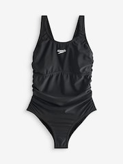 Speedo Black Maternity Womens Fitness 1 Piece Swimsuit - Image 1 of 1