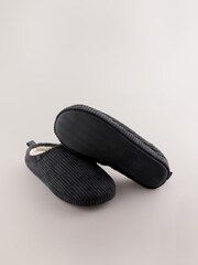 Black Cord Mule Slippers - Image 5 of 5