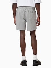 AllSaints White Warden Swim Shorts - Image 4 of 8