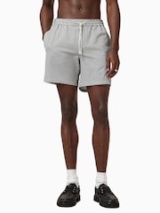 AllSaints White Warden Swim Shorts - Image 5 of 8