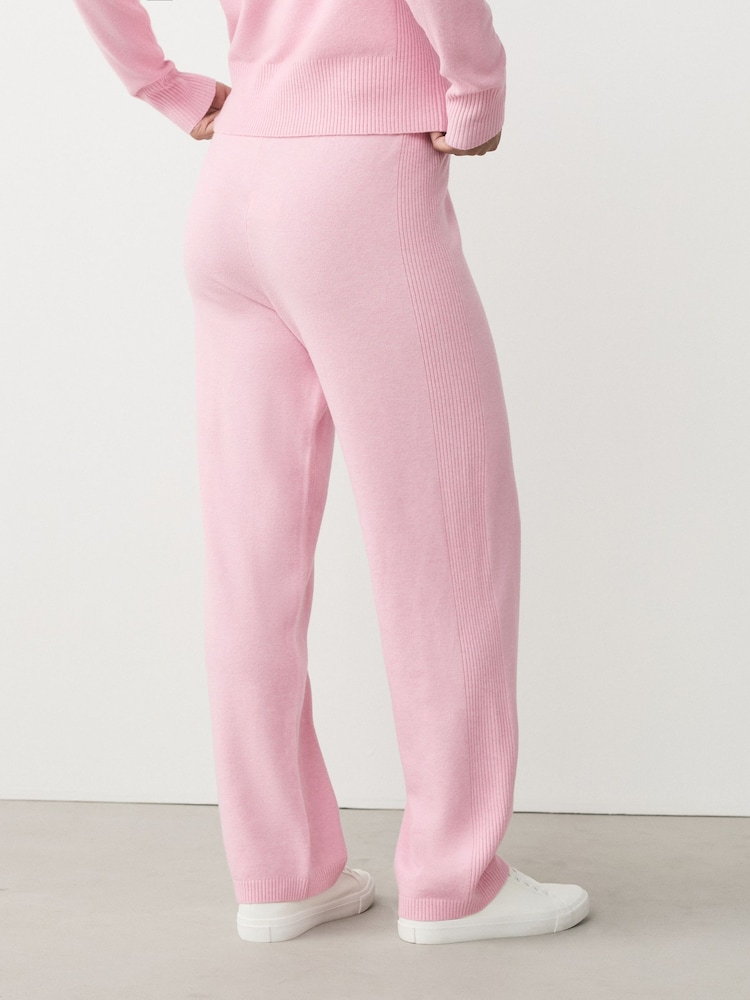 Blush Pink Super Soft Co-Ord Knitted Joggers - Image 2 of 8