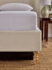 Laura Ashley Carlow Natural Bytham Ottoman Storage Bed Bed - Image 4 of 6