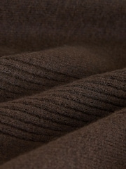 Chocolate Brown Super Soft Co-Ord Knitted Joggers - Image 3 of 4