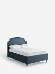 Nina Campbell Clabon Indigo Lowndes Upholstered Ottoman Storage Bed Frame - Image 6 of 6