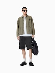 AllSaints Black Flynn Shorts - Image 1 of 9