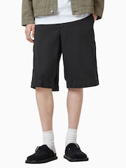 AllSaints Black Flynn Shorts - Image 2 of 9