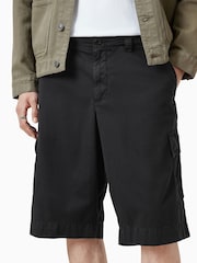 AllSaints Black Flynn Shorts - Image 3 of 9