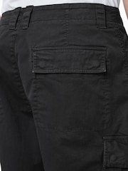 AllSaints Black Flynn Shorts - Image 6 of 9