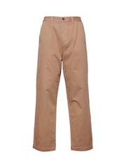 Barbour® Brown Washed Relaxed Fit Trousers - Image 5 of 5
