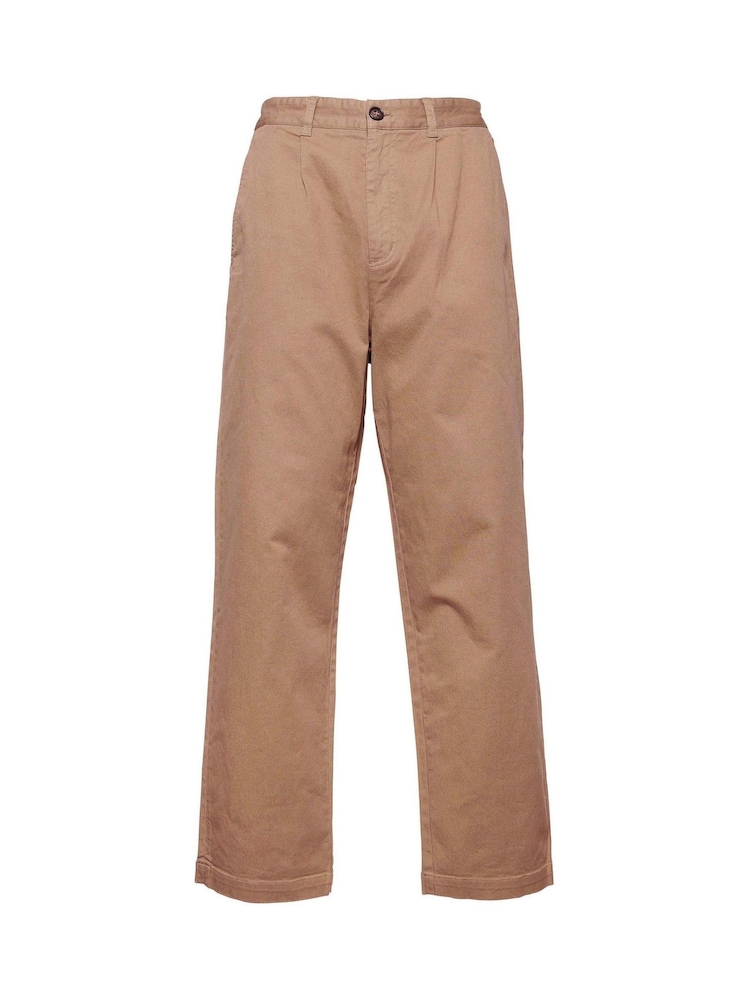 Barbour® Brown Washed Relaxed Fit Trousers - Image 5 of 5