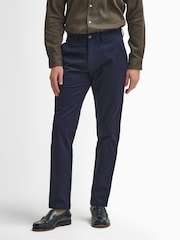 Barbour® Blue Sueded Trousers - Image 2 of 6