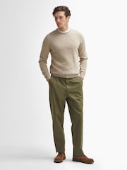 Barbour® Green Washed Relaxed Fit Trousers - Image 2 of 6