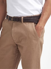 Barbour® Brown Washed TF Trousers - Image 4 of 6