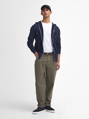 Barbour® Green Washed Trousers - Image 3 of 6