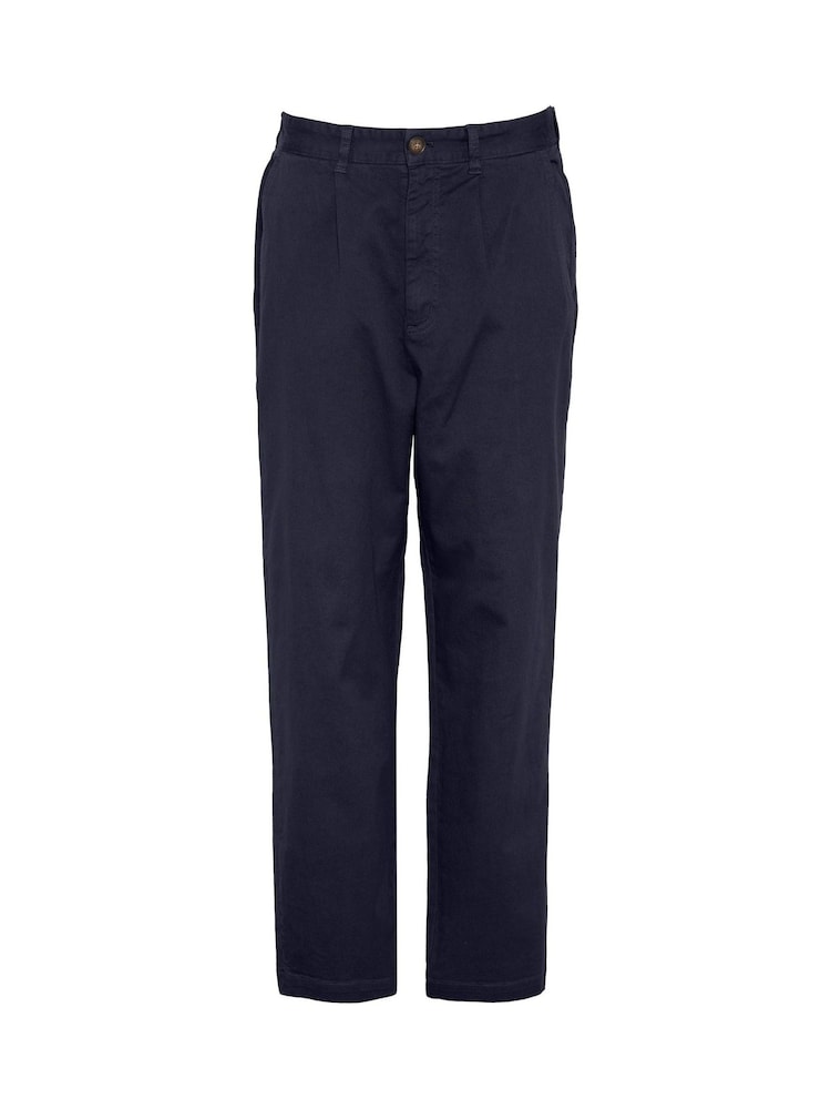 Barbour® Blue Washed Regular Fit Trousers - Image 5 of 5